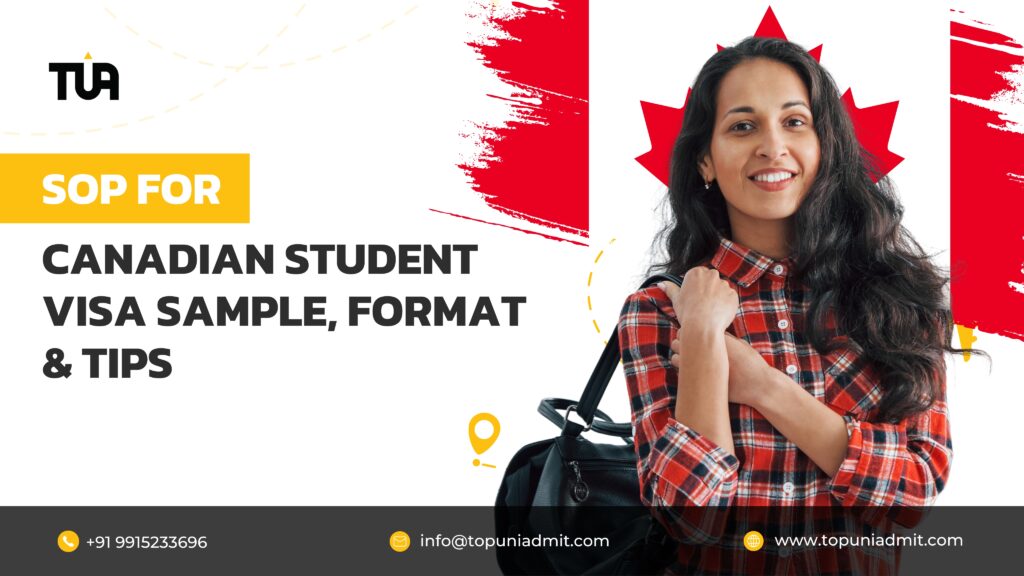 SOP For Canadian Student Visa