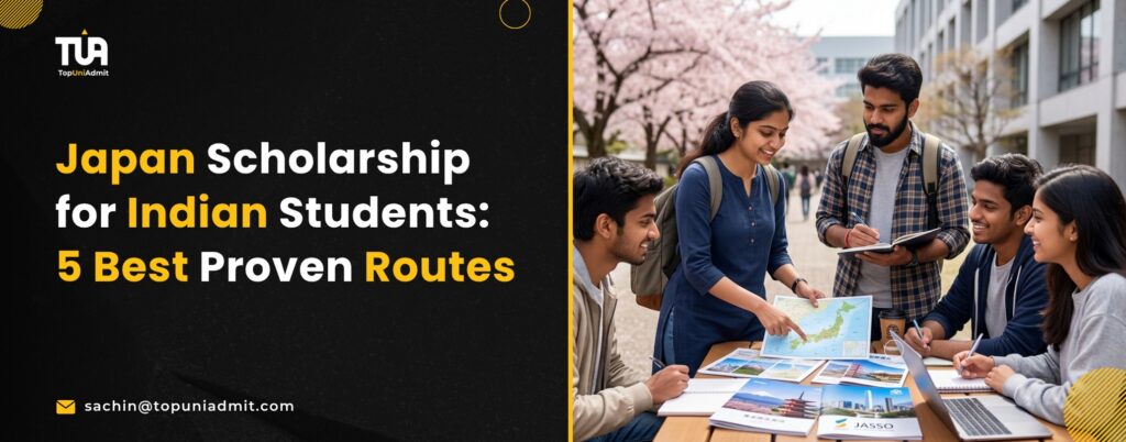 Japan scholarship for Indian students, five funding routes for a Master's in 2027