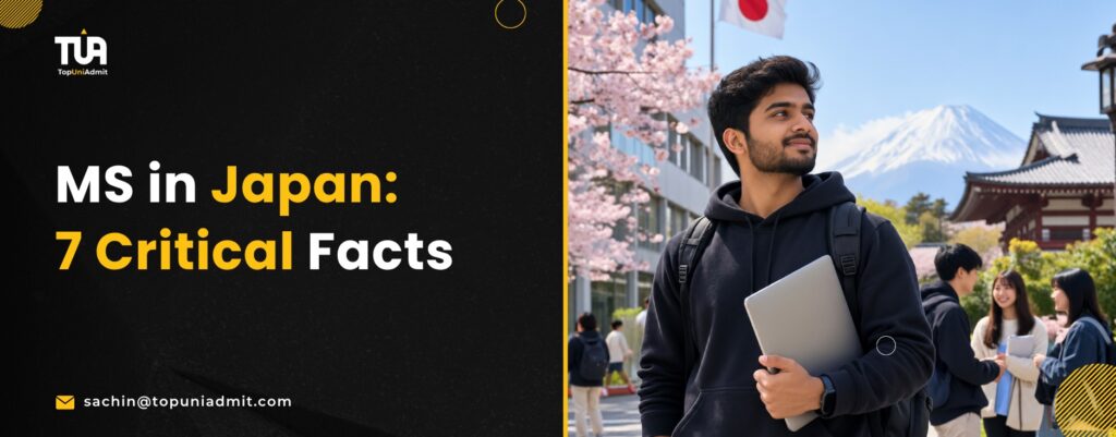 MS in Japan for Indian students cost, eligibility and timeline overview