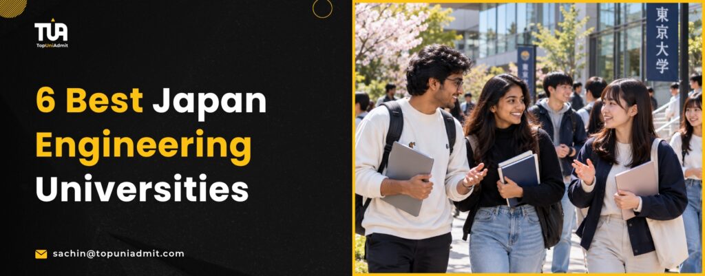 Japan engineering universities with English-taught Master's programmes for Indian B.Tech students